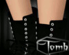 Spiked Boots-Black