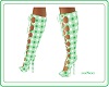 Green LACED Boots