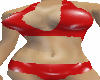 ~sm~ Red PVC Bikini