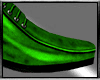 Green Velvet Xmas Shoes