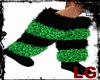 LG Black&Green Fur Boots