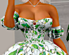 Floral St Patricks Dress