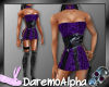 Purple Snakeskin Outfit