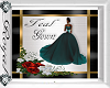 Royal Teal Green Gown