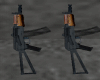 AKs-74u Gun Stacked