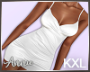 Silky Dress - White KXL