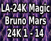 LA- Bruno Mars 24k Magic