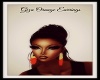 Giza Orange Earrings