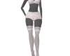 MI White Sexy Lace Set