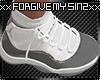 X Jordan Gray Sneakers