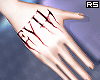 ⛓ Evil Hand Tattoo