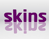 skins logo reflect