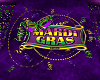 Mardi Gras Floor Marker