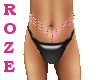 *R*Pink Belly Chain