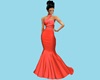 Chloe Summer Gown L Red