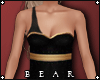 B | Gold Trim Dress