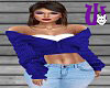 Harvest Sweater F blue