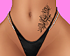 Belly Flower Tattoo