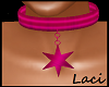 ~Pink Star Collar~