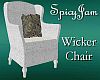 Antique Wicker Chair 2