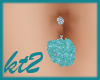 kt2 Turquoise Rose Belly