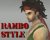 Rambo Red Bandana