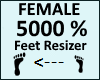 Feet Scaler 5000% Female