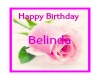 happy Birthday Belinda