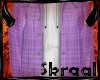 S| Plaid Jacket - Lilac
