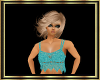 *BDT*Teal Lace Top