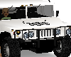 White Humvee