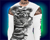 Tiger White Hoodie