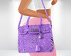 PURPLE TOTE BAG