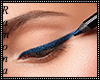 Black glitter eyeliner