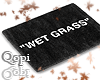 Black Wet Grass Rug