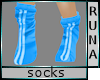 °R° Blue Socks