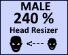 Head Scaler 240% Male