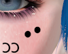 C.C Cheek Piercing Right