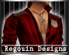 [R] Casual Vest WineRed