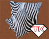 Zebra Print Throw Pillow