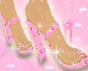 strawberry heels + nails