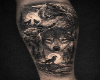 the Wolf tattoo irl