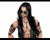 Black long hair