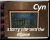 Starry Night Ova t Rhone