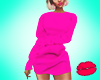 Hot Pink Neon Dress