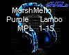 Marshmello Purple Lambo