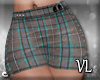 Plaid Mini Skirt VL