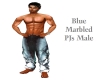 Blue Marbled PJs Male