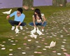 Easter Park Doves