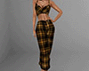 Brown PJs Plaid Full (F)